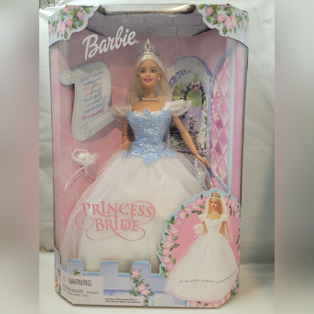 Vintage Princess Bride Barbie Doll NOS Mattel  #28251 Wedding